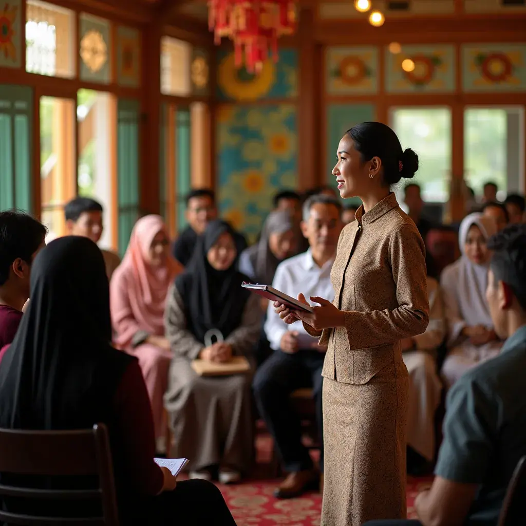 Modern office environment